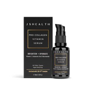 JSHealth Pro-Collagen Vitamin Serum | Brighten + Hydrate | 1 oz | New in Box